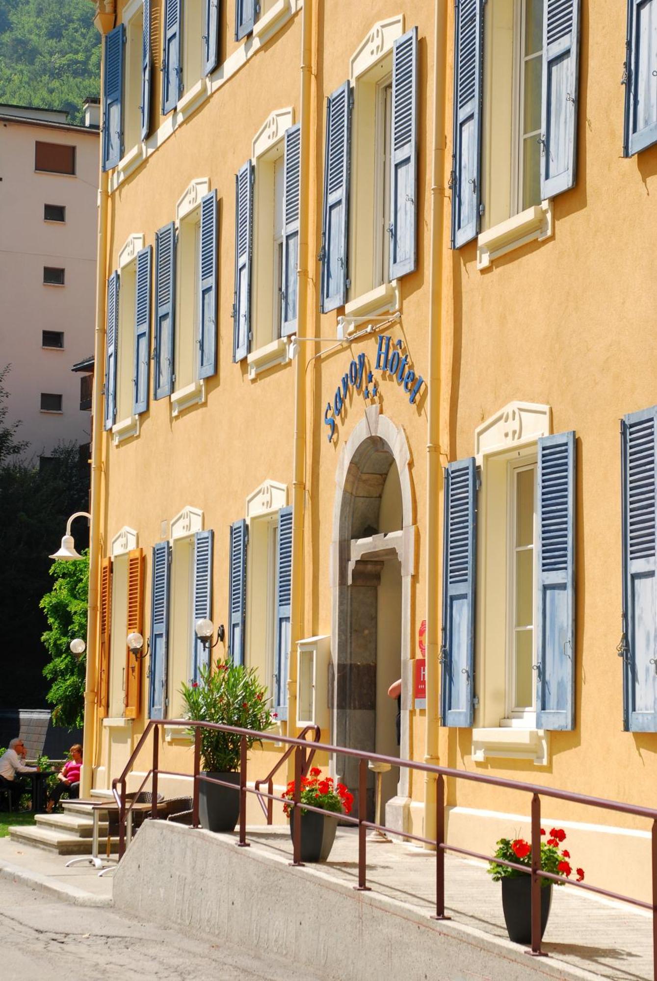 Savoy Hotel Brides-les-Bains Exteriör bild